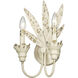 Lillianne 2 Light 9.13 inch Antique Ivory Wall Sconce Wall Light
